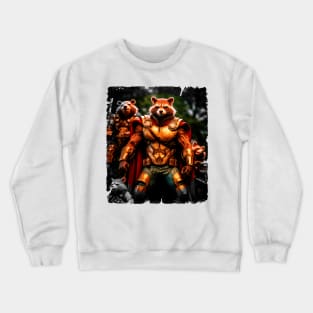 Raccoon Rocket Special Forces guardian of the galaxy mix style Crewneck Sweatshirt